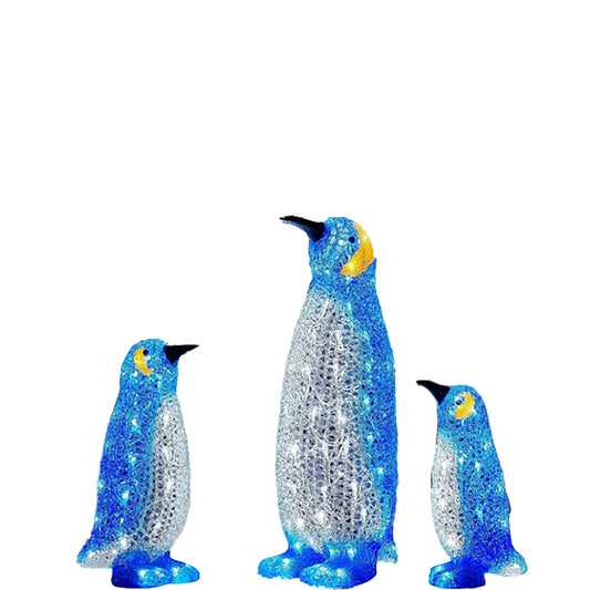 LED Penguin Deer Light Christmas Night Lamp Holiday Lighting Christmas Ornament Party Home Room Outdoor Decoration Decor Gift