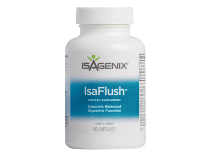 IsaFlush - Cleansing Herbs and Minerals to aid in Digestive Comfort (60 Servings per Bottle)