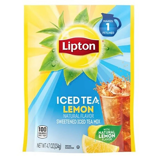Lipton Iced Tea Lemon Packets, 2-qt.
