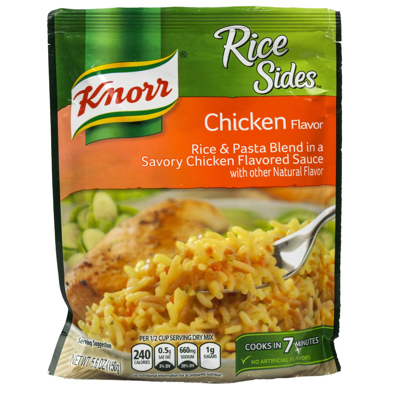 Knorr Chicken Flavored Rice Sides, 5.6 oz. Packs