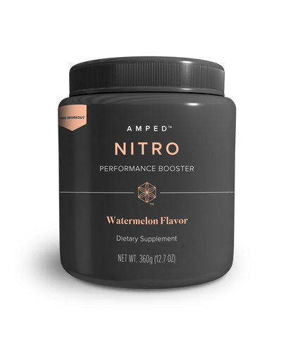 AMPED Nitro - Watermelon Flavor - canister - 20 servings