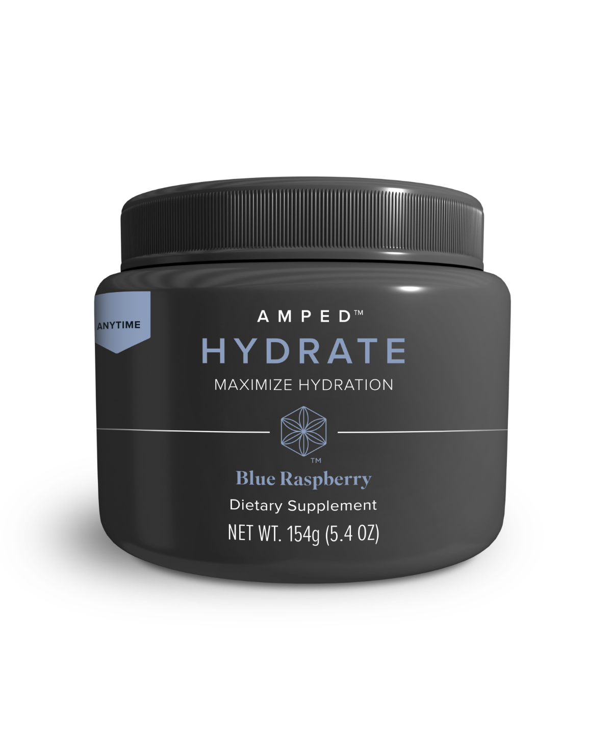 AMPED Hydrate - Blue Raspberry - canister - 24 servings
